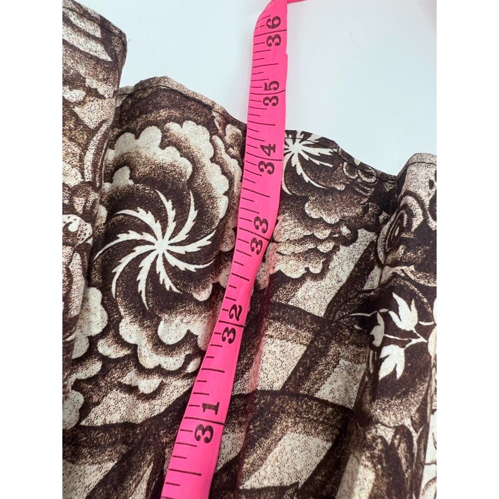 ULLA JOHNSON lola dress in teak floral sz 4 - Picture 4 of 9